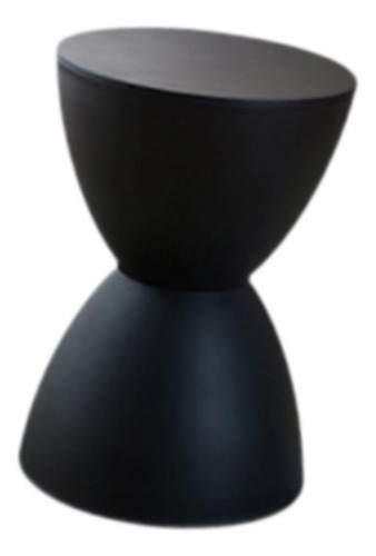 Taburete De Pie Otomano Estable Cómodo Elegante Negro