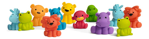 Infantino Tub O Toys, Juego De 12 Piezas