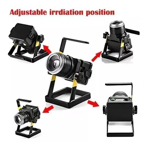 Foco Led Emergencia Recargable Multiuso Exterior Portable