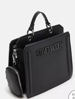 Bolsa Steve Madden Negra Bevelyn Viral