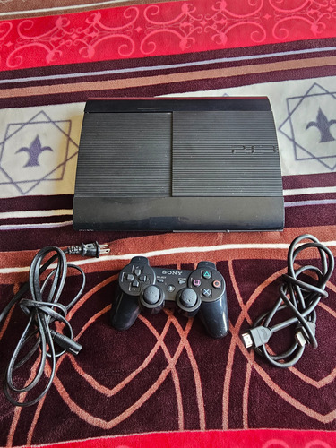 Ps3 Playstation 3 Super Slim 500gbs Con Hen Y Tienda Libre Negro (Usado)