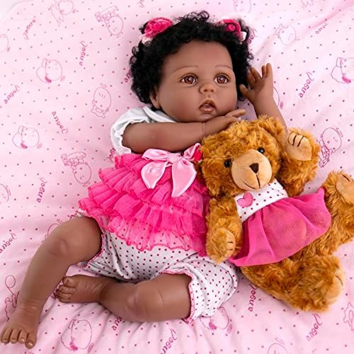 Aori Reborn Baby Dolls Black Lifelike African Wpjt0