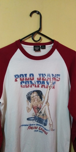 Camiseta Usada- Polo Jeans Ralph Lauren - Small