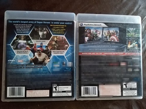 Marvel Ultimate Alliance Ps3 Original Fisico (Usado)