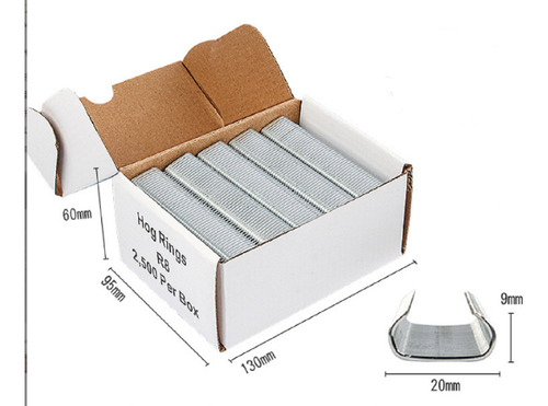 2500x Tipo C Anillos De Cerdo Suministros De Hardware Para