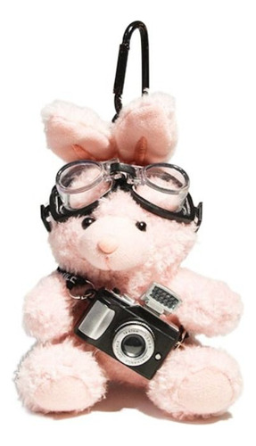 Suéter De Pelúcia Com Pingente De Coelho, Boneca, Rosa, Pres