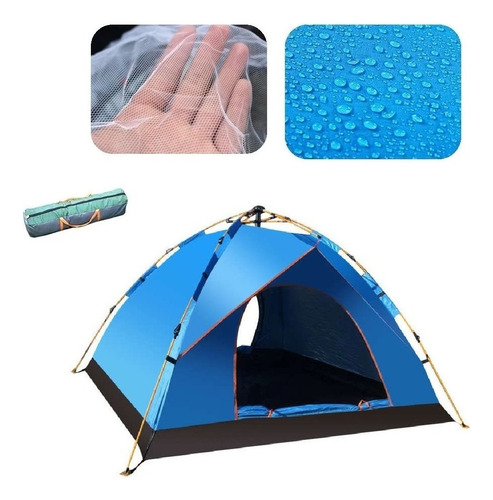 Carpa Toldo Automática 1-3 Personas Impermeable Mosquitero