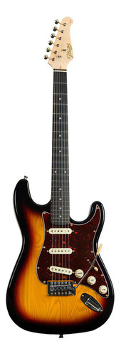 Guitarra Seizi Vintage Shinobi Ash Sss Cor Sss Sunburst Ph