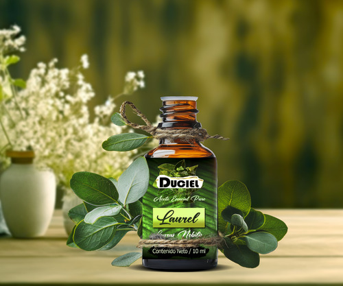 Aceite Esencial De Laurel 100% Puro Y Orgánico Comestible