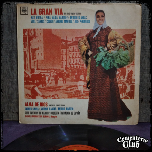 La Gran Via / Alma De Dios - Ed Arg  Vinilo Lp