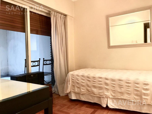 Imagen 15 de 19 de Departamento En Alquiler Con Balcon Y Patio! 4 Amb .dep Y Cochera - Amueblado