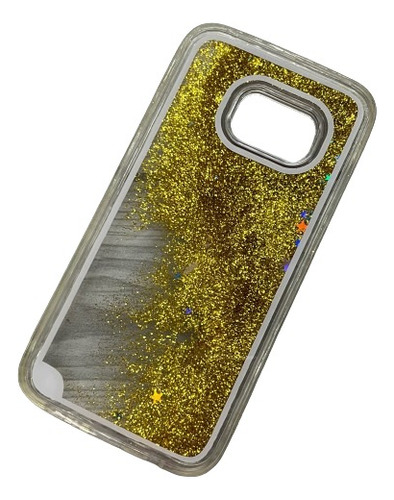 Funda Agua Brillos Para Celular Samsung Galaxy S7