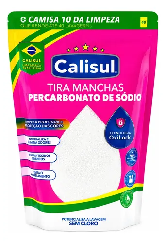 Tira Manchas 100% Percarbonato De Sódio Brancas Color - 1 Kg