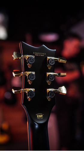 Guitarra Esp Eclipse E Ii Db Vintage Black