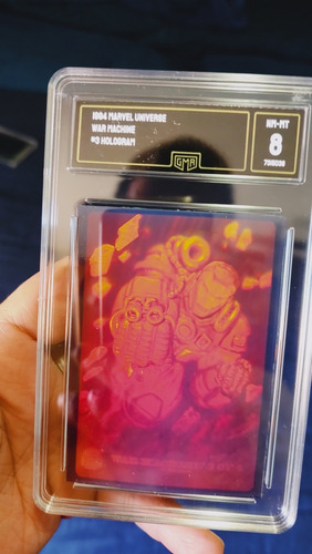 Tarjeta Holograma #3 Marvel Universe 1994 Certificación Gma (Usado)