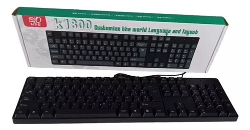 Teclado K1800 Usb 2.0 Laptop Computadora Pc Conexion