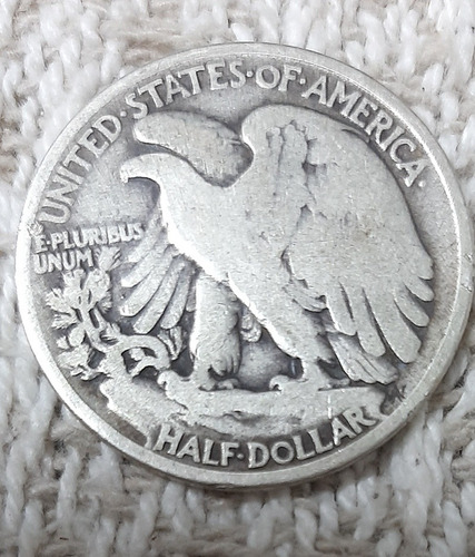 Moeda Prata Half Dolar 1935 Isa Tressa Liberty
