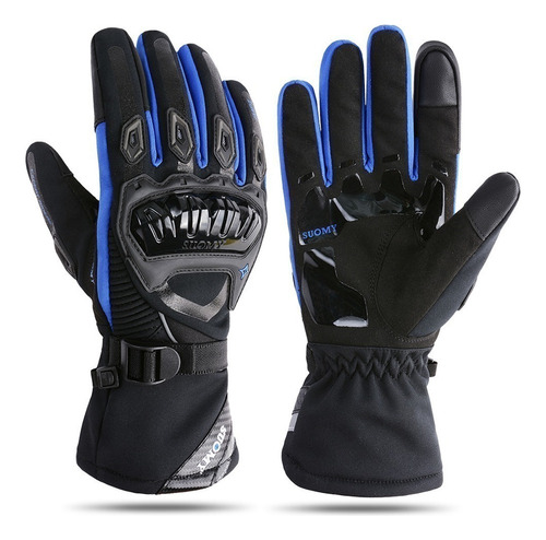 Guantes De Moto Cálidos De Invierno 100% Impermeables Lazhu