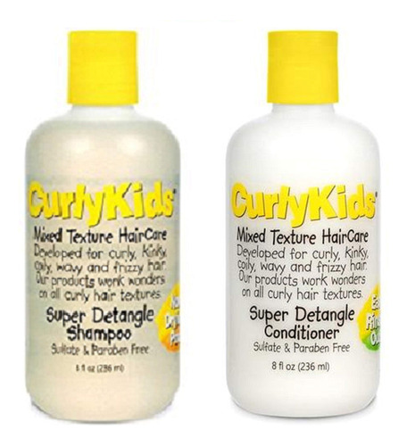 Curlykids Set De Champú Y Acondicionador