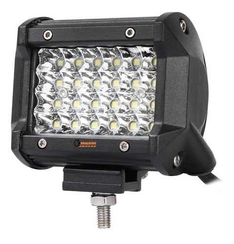 1 Exploradora Led Rompe Niebla 24 Led 8000lm Moto/carro Alt