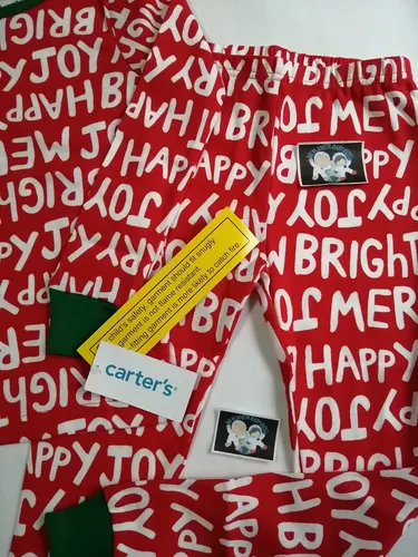 Pijama Carter's Niño Y Niña Navidad En Algodón 6 A 7 Años 7t