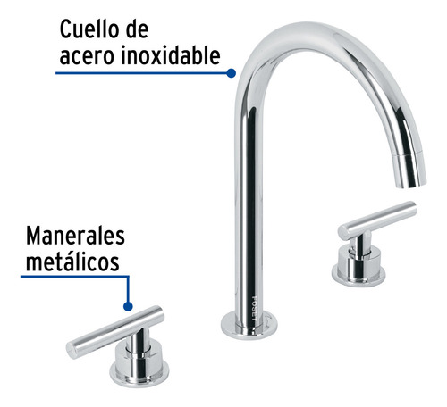 Mezcladora P/lavabotaladros Separadospalancacromotubig 46756