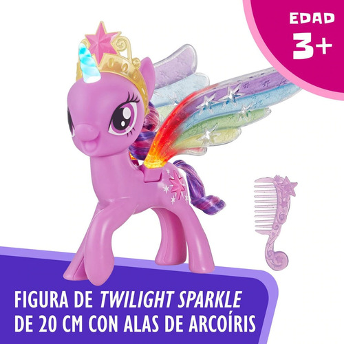 Figura My Little Pony Twilight Sparkle Alas Arcoiris Hasbro