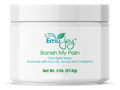 Bálsamo para a Dor de Arnica Alcanfor & Óleo de Emu Concentra