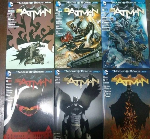 Batman Ecc - La Noche De Los Búhos (completo) Dc Comics