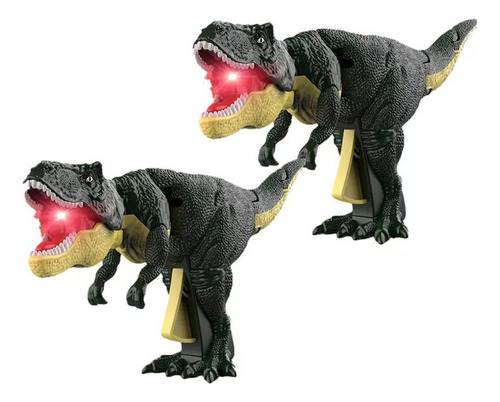 2 Unid Ae Broma Juguetes Dinosaurios - Trigger The T-rex