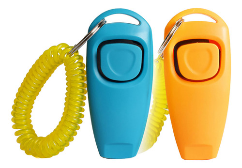 2 Pulseras Para Adiestramiento De Perros, 2 En 1, Silbato Y
