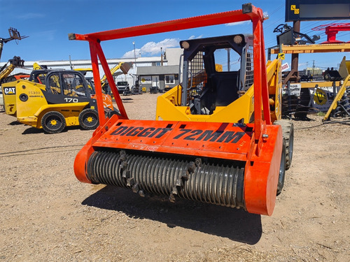 Mulcher Forestal Para Minicargador Triruradora Para Desmonte