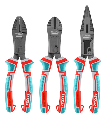 Set De Alicates 3pcs 8/8.5 Cr-v Mango Tpr - Tht2ck231s