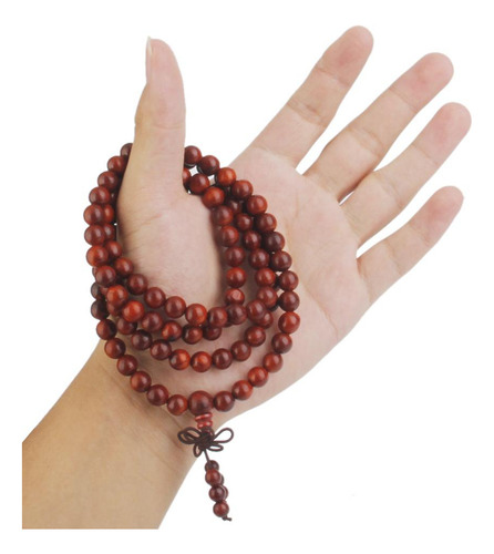 Imagen 6 de 12 de De Oración Tibetano Sándalo Budista 8 Mm