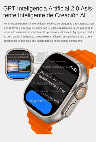 Smartwatch Hk9 Ultra 2 Con Pantalla Amoled De 2.12 In