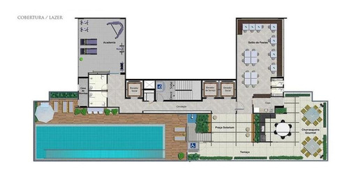Imagem 16 de 16 de Park Sul Res. Exclusive Park Sul Ágio Apartamento De Canto Com 87,60m2, Andar Alto, 3 Quartos, 1 Suíte, Nascente, 2 Vagas. - Villa127144