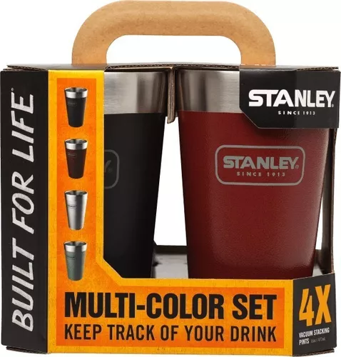 Set de 4 Vasos Pint Stanley Adventure 473ml