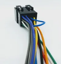 Comprar Ficha Adaptadora De Estereos Autos Doble Iso Macho Audio Car