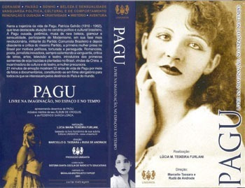 Vhs Documentário Pagú Livre Na Imaginação No Espaço No Tempo