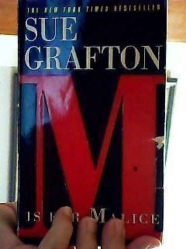 Livro Is For Malice ( In Inglish) Sue Grafton