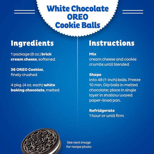 Oreo - Galletas De Sándwich De Chocolate, 30 Paquetes De Sna