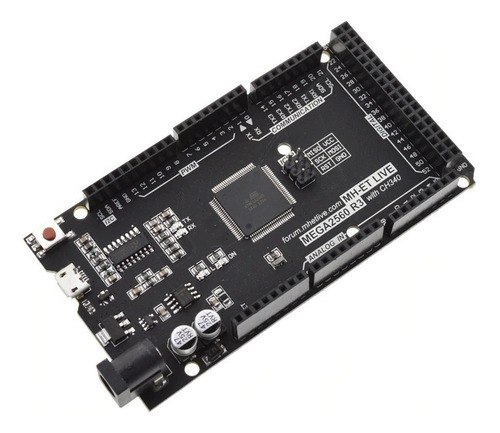 Imagen 3 de 4 de Mega Board 2560 Ch340g Micro Usb Arduino Compatible