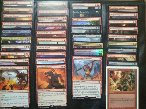 Mazo Dragones Bladewing The Risen Rojo Negro Commander Mtg