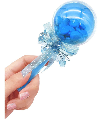 Rellenable Parte Del Traqueteo Del Bebe Favorece Azules...