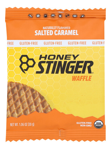 Honey Stinger Gofle De Caramelo Salado Organico, 1 Onza