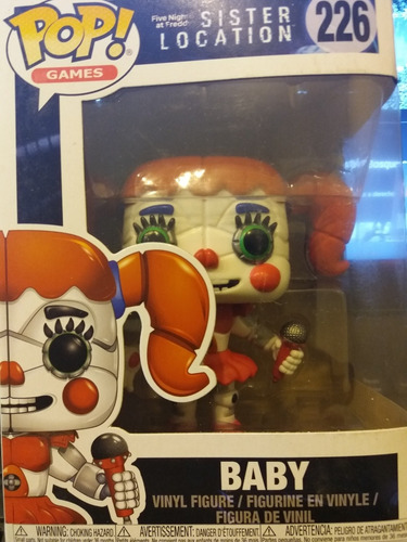 Five Nights At Freddy,baby,funko Pop Original #226
