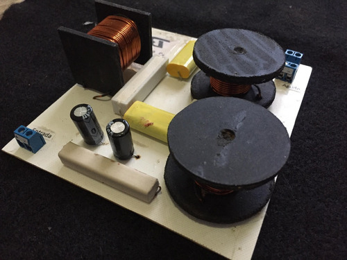 Imagen 4 de 6 de Crossover Pasivo Profesional Divisor De Frecuencia 4-8 Ohms