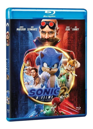 Blu-ray Sonic 2 O Filme ( Jim Carrey ) 2022 Original