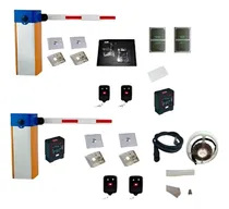 Comprar Kit Rfid 2 Barrera Vehicular Pluma De 4.5 Mts 3seg ,tira Led