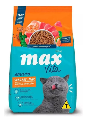 Max Vita Gato Adulto Sabores Del Mar 20kg